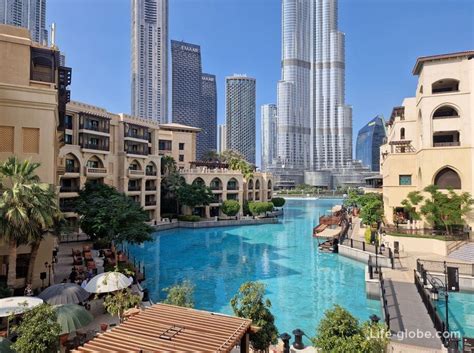 Downtown Dubai - city center with entertainment and attractions