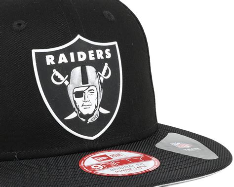 Oakland Raiders Nfl Basic Black 9fifty Snapback New Era Caps