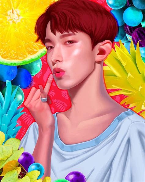 This Art Is So Cool Dk Kpop Fanart Fan Art Seventeen Beauty