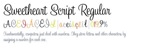 Sweetheart Script Regular Desktop Font Reset Girl Text