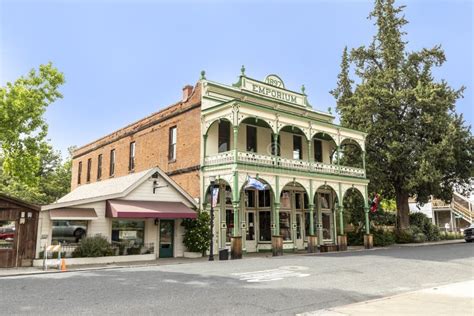 Old Historic Building Emporium From 1897 With Typical 2 Storage