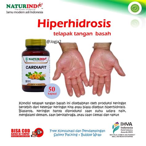 Jual Obat Hiperhidrosis Telapak Tangan Basah Jantung Koroner Gagal