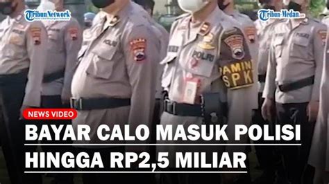 Kasus Suap Penerimaan Bintara Polri Di Polda Jateng Ada Yang Bayar