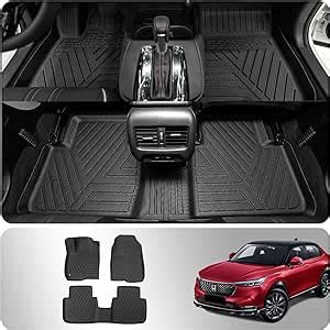 Amazon Thinzyou Floor Mats Compatible With Honda Hrv Tpe