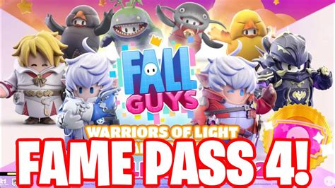 NEW FALL GUYS FAME PASS 4 REVEALED YouTube