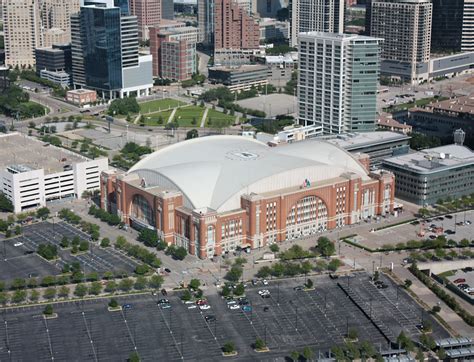 American Airlines Center aerial views