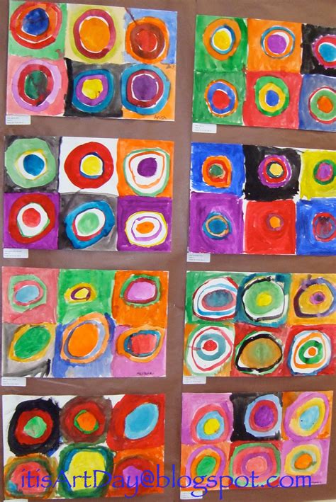 Its Art Day Kandinsky Trees