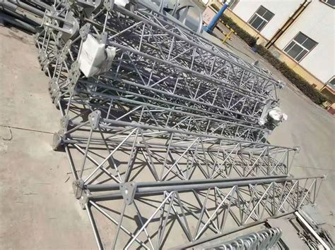 Transmission Tubular Telecommunication Power Steel Structure Self