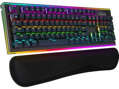 Rosewill Mechanical Gaming Keyboard Rgb Backlit Modes Dynamic