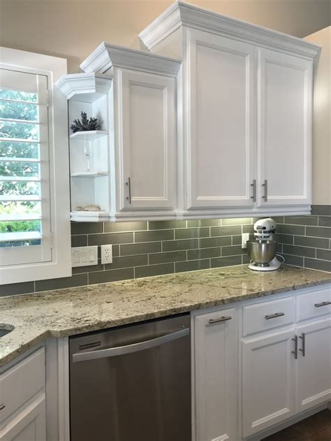 Kitchen Remodel with White Cabinets