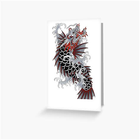 "Yakuza Ichiban Tattoo" Greeting Card by Deepcale | Redbubble