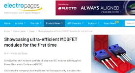 Showcasing Ultra Efficient Mosfet Modules For The First Time Semiq