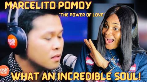 Marcelito Pomoy The Power Of Love Celine Dion Cover First Time