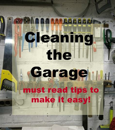 Tips For Cleaning Out The Garage Suburbia Unwrapped