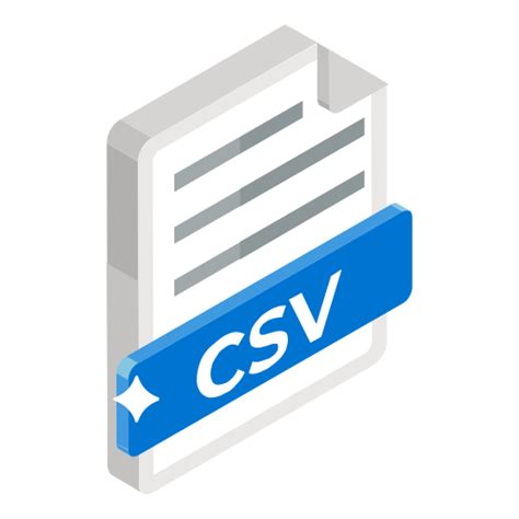 Csv file Generic color fill icon | Freepik