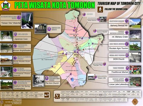 Peta Kota Tomohon