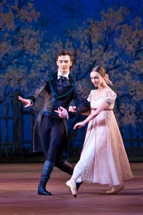 The Bolshoi S Vladislav Lantratov And Olga Smirnova In Onegin