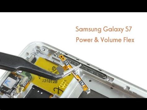 Samsung Galaxy S Power Volume Button Flex Repair Guide Youtube