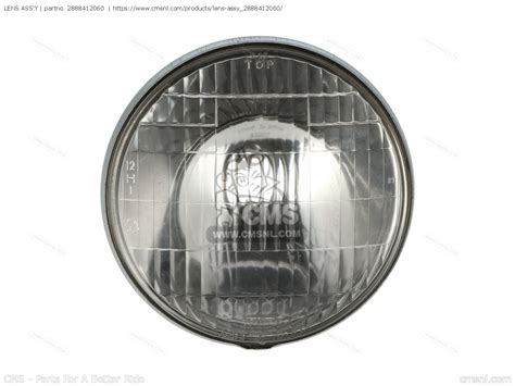 2888412060 LENS ASS Y Yamaha Buy The 288 84120 60 00 At CMSNL