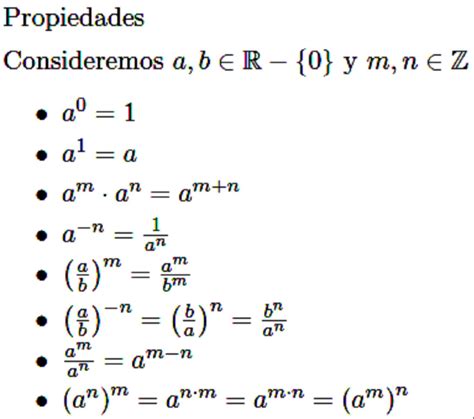 Potenciaci N Y Radicaci N