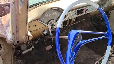 1955 Chevrolet Bel Air Is An Unexpected Junkyard Gem With A Rare