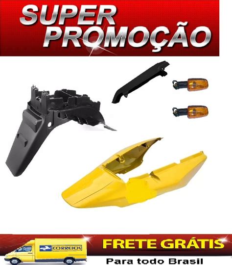 Carenagem Kit Rabeta Cbx 250 Twister Amarelo 2008 R 210 00 Em