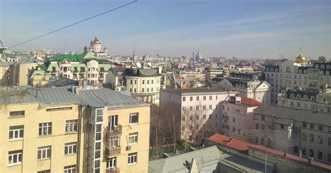 Вид из моего окна: на Остоженку и центр Москвы - Москвич Mag
