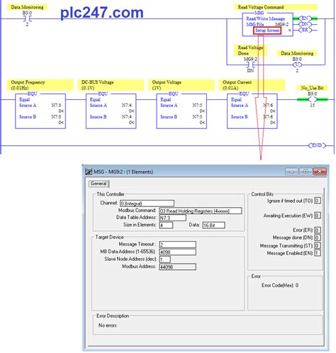 Micrologix Modbus Rtu Inovance Md Tutorial Plc