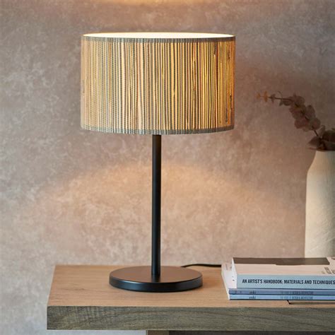 Longshaw Single Light Table Lamp Natural Seagrass 101693