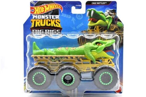 CAGE RATTLER BIG RIGS のレビューモントラ乗せるヘビのモントラ HWN Hot Wheels 情報まとめ ホットウィール にわかマニア