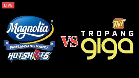 Magnolia Hotshots Vs Talk N Text Tropang Giga Pba Live Score Update