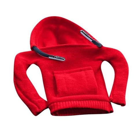 Pwshymi Housse De Pommeau De Levier De Vitesse Sweat Capuche Pour