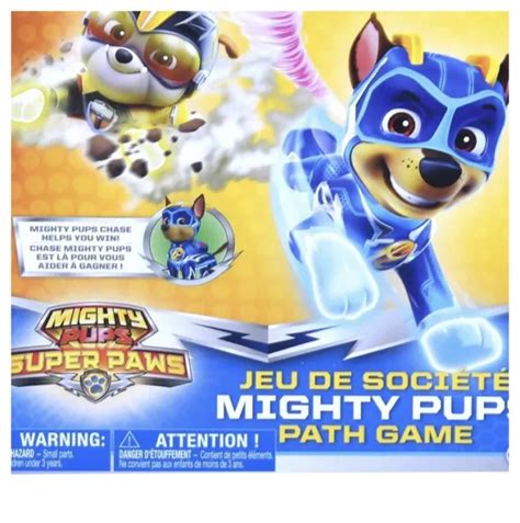 PAW PATROL MIGHTY PUPS PATH GAME 2-4 PLAYERS & Mighty PUPS CHASE Toy -NEW £15.47 - PicClick UK