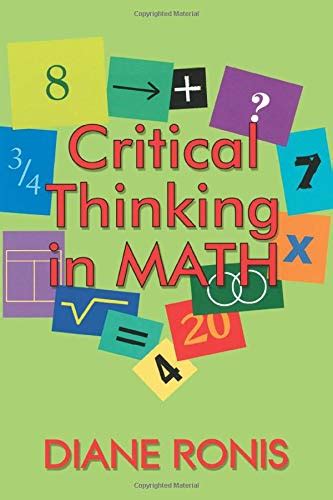 Critical Thinking In Math Rainbow Education