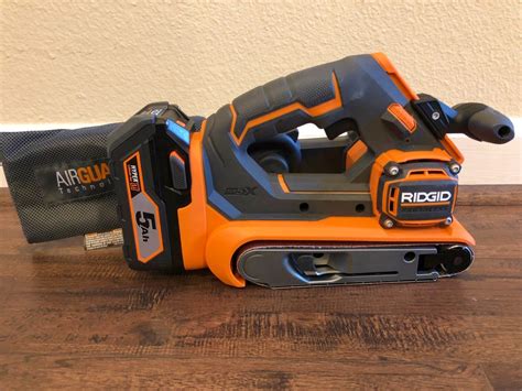 Ridgid Cordless Belt Sander Review - Tools in Action