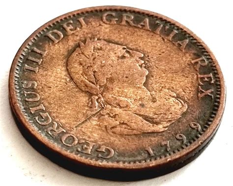 Collectibles Coins Money Art Collectibles King George III Copper