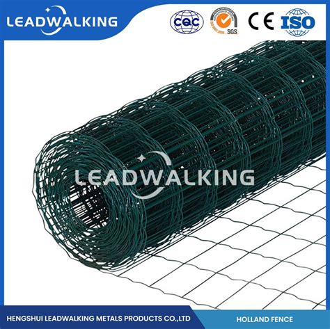 Leadwalking 6x6 Pvc Coated Welded Wire Mesh Factory Sample Available Metal Euro Mesh Fence China