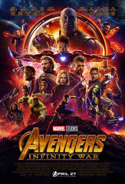 Marvel Comics Mcu Movie Spoilers Avengers Infinity War Newest Poster