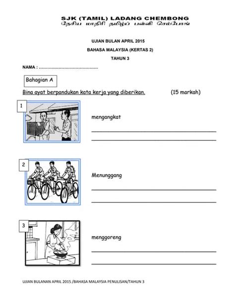 Lengkapkan Ayat Berdasarkan Gambar Pdf