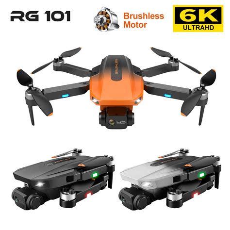 Dron Profesional RG101 con GPS 4K 6K HD cámara Dual 5G WIFI