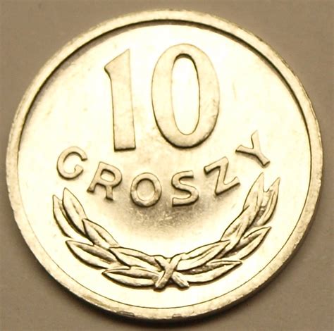 10 gr groszy 1980 Piękna mennicza 15603124588 Allegro pl