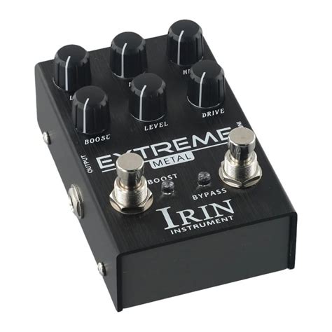 Irin Overdrive Distortion Ten Segment Eq Effect Device For Electric