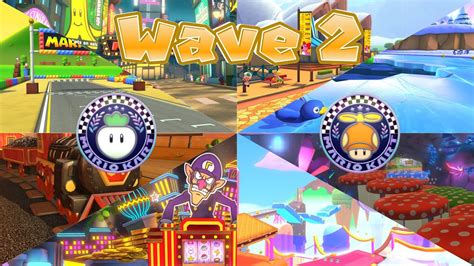 Mario Kart 8 Deluxe All Wave 2 Booster Course Pass Intros Youtube