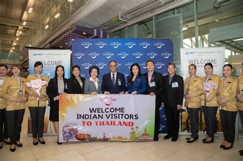 Thailand marks visa exemption for Indian tourists with special airport welcome - Travel Trade ...