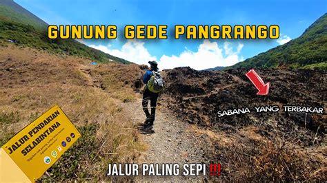 Jam Tektok Gunung Gede Pangrango Via Selabintana Full Trek