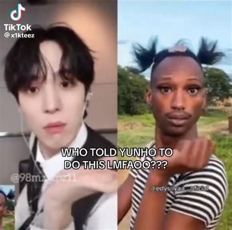 Ateez Yunho Funny Recreating Meme Video In 2024 Just For Laughs