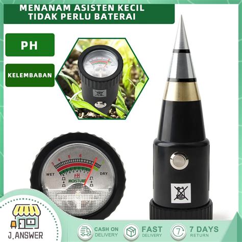 Jual Alat Penggukur Tanah 2 In 1 Pen Type PH Meter Soil Analyzer Tester