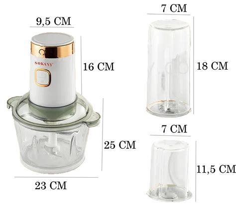 Frullatore Tritatutto Elettrico Da Cucina L W In Multifunzione