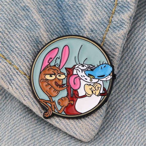 Pines Y Llaveros Ren Y Stimpy Nekomed