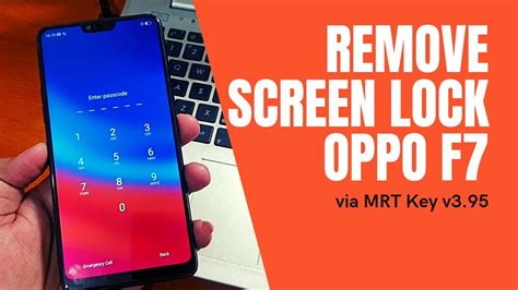 Unlock Oppo F7 Lupa Kunci Layar Dengan Mrt Key V3 95 YouTube